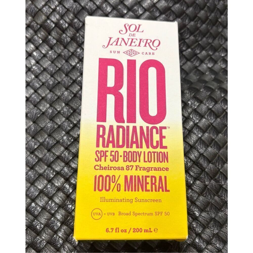 SUNSCREEN - NWT Rio Radiance SPF 50 Body Lotion w/Cheirosa 87 Fragrance